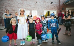 Kids Halloween party at The Bricklayers 