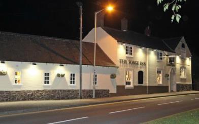 Outside view of the Forge Inn