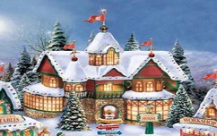 Santa's House at Palmers