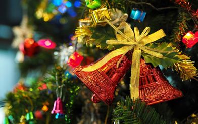 Christmas tree bell