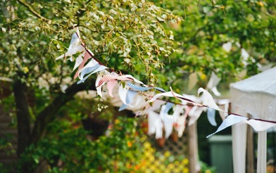 Summer bunting