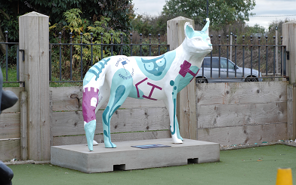 Image of fosse fox statue