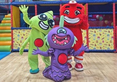 Soft Play Halloween Party at Enderby Leisure Centre