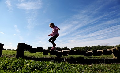 girl on bridge